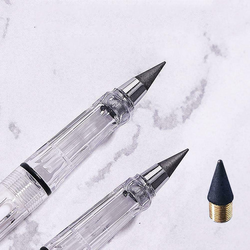 Inkless Eternal Pencil Unlimited Writing No Need Sharpen Students Erasa O1Y8