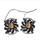 1Pair Video Graphics Card Cooling Fan for Colorful GTX1060 GeForce 1070 1060