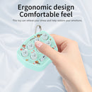 Whack-A-Mole Game - LED Mini Hamster Memory Game Toys Keychain (Cyan) Newly