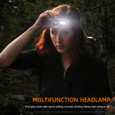 Sensor Headlight Rechargeable XPE COB LED Camping Flashlight Headlamp Torch
