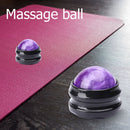 Cool Cold Massage Roller Ball Foot Back Body Massager Therapy Ball (Purple)
