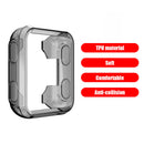 Watch Cover for Garmin Forerunner 35/30 Soft Bumper Frame (Clear Black) Newly