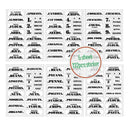 132Pcs/6 Sheets Kitchen Pantry Labels Transparent Waterproof HOT I4V9