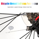 50x Bicycle MTB Brake Wire End Core Caps Aluminum Alloy Bike Shifter Cable Tip