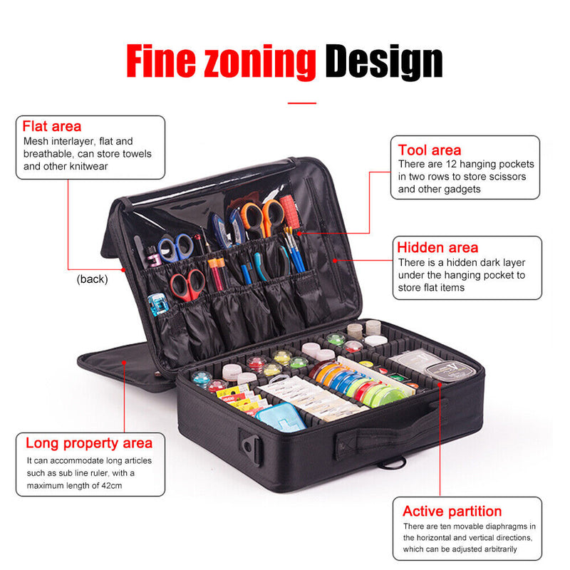 Fishing Gear Line Bag Toolbox Portable Travel Sport Camping Bags Fishing Tackle