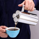 Coffee Brewing Pot French Press Filter Tea Brewer Coffee Pot Maker Glass Ke