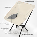 Detachable Portable Folding Chair Outdoor Camping Beach Ultralight Travel Tool.