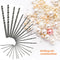 25pcs Straight Shank High Speed Steel Twist Drill Bits Woodworking Reamer Newly