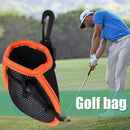 Nylon Golf Ball Cleaning Bag Golf Protective Holder Pouch Wiping Storage Bags