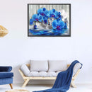 5D Diamond Painting Flower Full Round Drill Rhinestone DIY Crafts Mosaic Pict