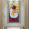 Abstract Feather Oil Paint By Numbers DIY Handpainted on Canvas Wall Art Pict