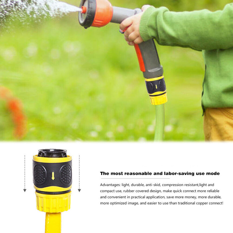 1/2 Tap Wash Hose Quick Connector Garden Irrigation Fittings Pipe Adapter