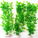 3PCS Artificial Plastic Underwater Grass Green Plant for Fish Tank Aquarium