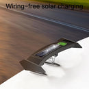 12V Mini Solar Tail Light LED Car Rear Spoiler Flashing Warning Waterproof
