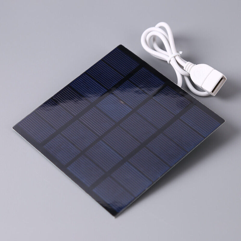 Outdoor Travel USB Polysilicon DIY Solar Panel for Light Mobile Phone Batte