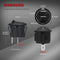 Round Rocker Switch Professional ON Off 20mm DC12V-24V Toggle Switch for Car