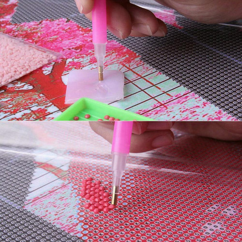 30x30cm 5D Diamond Painting DIY Rose Red Painting Cross Stitch Needlework