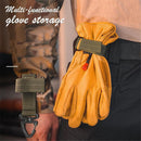 Anti-lost Nylon Safety Rope Storage Climbing Glove Hook Hanging Buckle