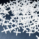 100pcs 2mm Tile Leveling System Tile Spacer Cross Spacers for Floor Wall Newly