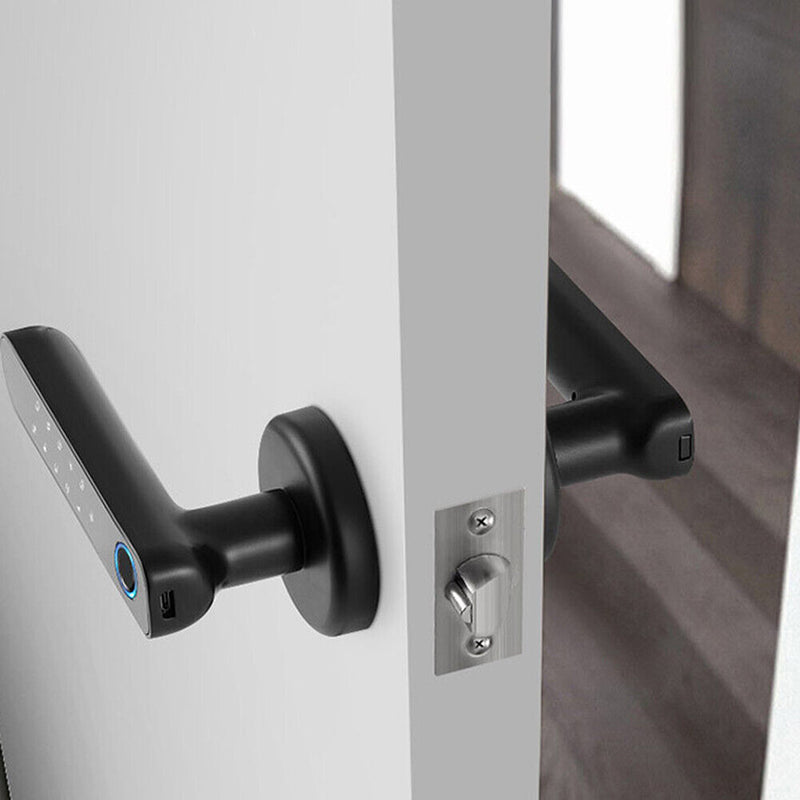 Biometric Fingerprint Password Lock Auto Security Smart Door Lock for Home Newly