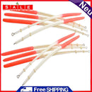 10pcs/Lot Peafowl Feather Float Hard Tail Type Fishing Float Bobber with Rings