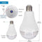 Wireless Wi-Fi Home IR Smart IP E27 1080P Light Bulb Camera 360°