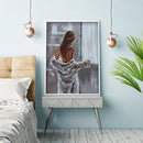 5D Diamond Painting Oil Painting Girl Full Round Drill Rhinestone Picture