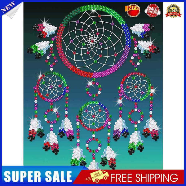 #A 5D DIY Crystal Drill Diamond Painting Dream Catcher Rhinestones Mosaic Kit De