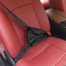 Kid Car Seat Belt Triangle Safety Holder Seat Cover Neck Protection (Black