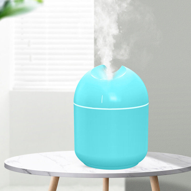 Portable Ultrasonic Atomizing Air Purifier Humidifier USB Aromatherapy Diffuser