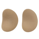 1 Pair Women Bikini Push Up Sponge Bra Pad Breathable Chest Pad (Champagne)