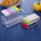 6pcs/Set Kitchen Spice Storage Bottle Jars Clear Salt Pepper Seasoning Box Newly