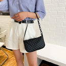 Women Underarm Shoulder Bag PU Leather Small Handbag Female Portable Totes
