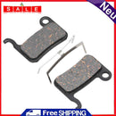 1 Pair Black MTB Bike Cycling Brake Pads Disc Brake Pads Semi-Metal Har