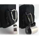 1pcs Travel D-Shaped Aluminum Alloy Carabiner Screw Lock Hook Clip Sch