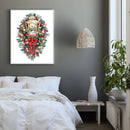 Frameless Painting By Numbers Christmas DIY Handmade Drawing On Canvas Gifts