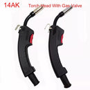 Set MIG MAG Welder Welding Torch for 14AK MB14AK Assembly Torch Head With Valve
