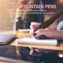 Retro Calligraphy Fountain Pens Set Feather Dip Writing Ink Pen Stationery