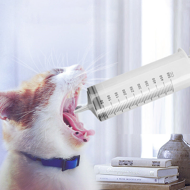 Pet Oral Syringe for Milk Medicine Nursing Newborn Pet Feeding Tool for Puppy