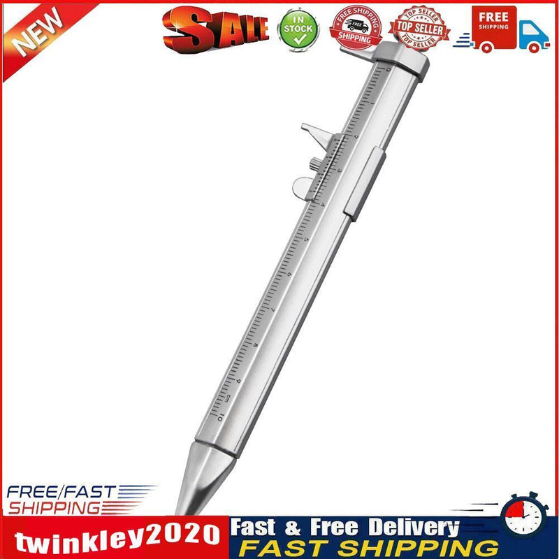 Vernier Caliper Roller Ball Pen Stationery Ball-Point Pens Measuring Gauge Newly