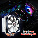 SNOWMAN MT6 12cm CPU Fan 6 Pure Copper Heat Pipes Desktop PC 4 Pin PWM Cooler