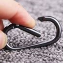 Hiking Oval Metal Camping Keychain Clip Hooks Carabiners Hanging Buckle