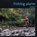 Fishing Bite Alarm Adjustable Loud Sound Bell Rod Night Light Fish Tackle Newly