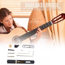5 Strings Black Guitar Bridge Single Headless Fanned Fret Electric Guitar T
