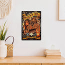 Tin Plates Wall Signs Painting Sexy Tattoo Girl Metal Plate Poster for Home