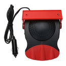 12V Car Vehicle Windshield Demister Defroster Heating Cooling Fan (Red)-177882.0