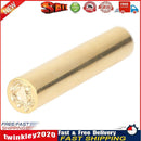 Retro Cylindrical Seal Wax Brass Envelope Seal Stamp Customs Accessory (G) Newly