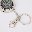 5pcs Zinc Alloy Rhinestone Folding Table Edge Handbag Hook Hanger (KD17)