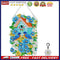 5D Diamond Rhinestone Christmas Flower Wreath Kit Hanging Home Door Wall De