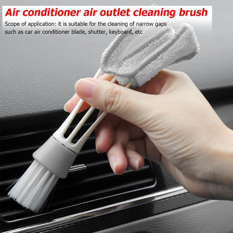 Car Clean Brush Versatile Vent Slit Brush Blinds Keyboard Cleaning Brush Newly